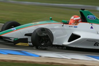 World © Octane Photographic Ltd. Donington Park test, Thursday 17th April 2014. Dunlop MSA Formula Ford Championship of Great Britain. Richardson Racing - Ovie Iroro - Mygale M12-SJ/Scholar. Digital Ref : 0905lb1d4651