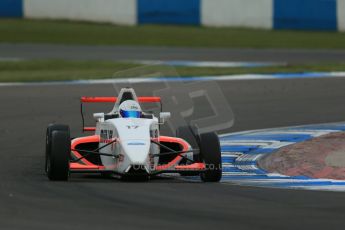 World © Octane Photographic Ltd. Donington Park test, Thursday 17th April 2014. Dunlop MSA Formula Ford Championship of Great Britain. SWB - James Webb – Sinter LA12/Scholar. Digital Ref : 0905lb1d4786