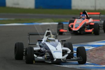 World © Octane Photographic Ltd. Donington Park test, Thursday 17th April 2014. Dunlop MSA Formula Ford Championship of Great Britain. JTR - Sam Brabham - Mygale M12-SJ/Mountune. Digital Ref : 0905lb1d4802