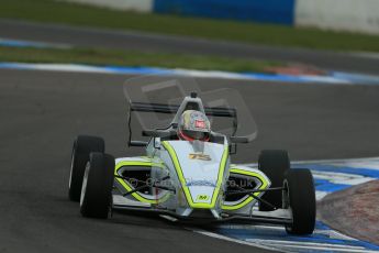World © Octane Photographic Ltd. Donington Park test, Thursday 17th April 2014. Dunlop MSA Formula Ford Championship of Great Britain. Meridian Motorsport - Ashley Bobby Thompson - Mygale M12-SJ/Scholar. Digital Ref : 0905lb1d4819