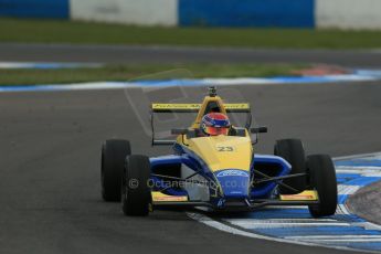 World © Octane Photographic Ltd. Donington Park test, Thursday 17th April 2014. Dunlop MSA Formula Ford Championship of Great Britain. Falcon Motorsport - Chris Mealin - Mygale M12-SJ/Swindon. Digital Ref : 0905lb1d4850