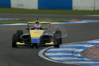 World © Octane Photographic Ltd. Donington Park test, Thursday 17th April 2014. Dunlop MSA Formula Ford Championship of Great Britain. Falcon Motorsport - Ricky Collard - Mygale M12-SJ/Swindon. Digital Ref : 0905lb1d4867
