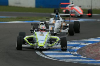 World © Octane Photographic Ltd. Donington Park test, Thursday 17th April 2014. Dunlop MSA Formula Ford Championship of Great Britain. Meridian Motorsport - Ashley Bobby Thompson - Mygale M12-SJ/Scholar. Digital Ref : 0905lb1d4890