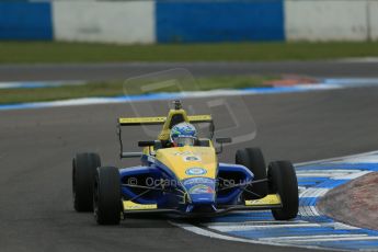 World © Octane Photographic Ltd. Donington Park test, Thursday 17th April 2014. Dunlop MSA Formula Ford Championship of Great Britain. Falcon Motorsport - Harrison Scott - Mygale M12-SJ/Swindon. Digital Ref : 0905lb1d4928