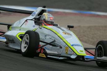 World © Octane Photographic Ltd. Donington Park test, Thursday 17th April 2014. Dunlop MSA Formula Ford Championship of Great Britain. Meridian Motorsport - Ashley Bobby Thompson - Mygale M12-SJ/Scholar. Digital Ref : 0905lb1d4948