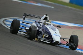World © Octane Photographic Ltd. Donington Park test, Thursday 17th April 2014. Dunlop MSA Formula Ford Championship of Great Britain. JTR - Sam Brabham - Mygale M12-SJ/Mountune. Digital Ref : 0905lb1d4990