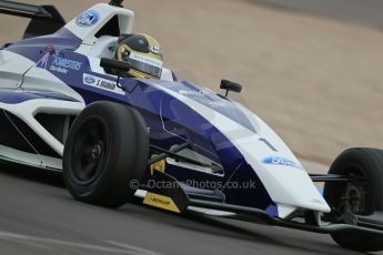 World © Octane Photographic Ltd. Donington Park test, Thursday 17th April 2014. Dunlop MSA Formula Ford Championship of Great Britain. JTR - Sam Brabham - Mygale M12-SJ/Mountune. Digital Ref : 0905lb1d4994