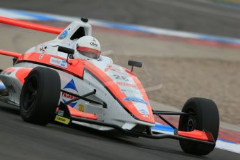 World © Octane Photographic Ltd. Donington Park test, Thursday 17th April 2014. Dunlop MSA Formula Ford Championship of Great Britain. Radical Motorsport - Juan Rosso - Mygale M12-SJ/Mountune. Digital Ref : 0905lb1d4998