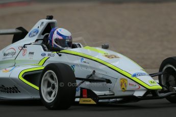 World © Octane Photographic Ltd. Donington Park test, Thursday 17th April 2014. Dunlop MSA Formula Ford Championship of Great Britain. Meridian Motorsport - Connor Mills - Mygale M12-SJ/Scholar. Digital Ref : 0905lb1d5161