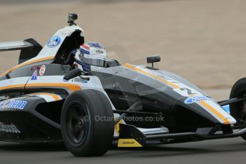 World © Octane Photographic Ltd. Donington Park test, Thursday 17th April 2014. Dunlop MSA Formula Ford Championship of Great Britain. JTR - Jayde Kruger - Mygale M12-SJ/Mountune. Digital Ref : 0905lb1d5190