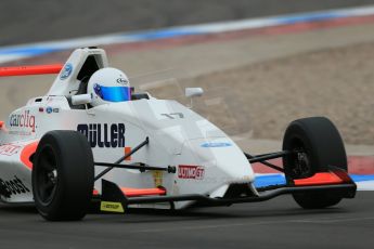 World © Octane Photographic Ltd. Donington Park test, Thursday 17th April 2014. Dunlop MSA Formula Ford Championship of Great Britain. SWB - James Webb – Sinter LA12/Scholar. Digital Ref : 0905lb1d5202
