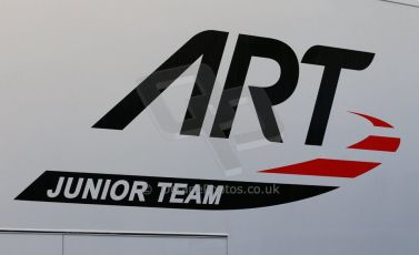 World © Octane Photographic Ltd. Eurocup Formula Renault 2.0 Championship testing. Jerez de la Frontera, Thursday 27th March 2014. ART Junior Team logo. Digital Ref :  0900cb1d6995