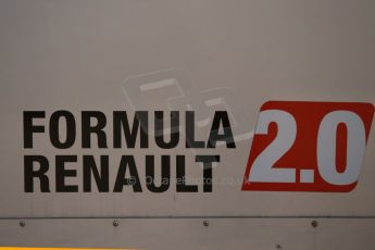 World © Octane Photographic Ltd. Eurocup Formula Renault 2.0 Championship testing. Jerez de la Frontera, Thursday 27th March 2014. Formula Renault 2.0 logo. Digital Ref :  0900cb1d7368
