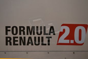 World © Octane Photographic Ltd. Eurocup Formula Renault 2.0 Championship testing. Jerez de la Frontera, Thursday 27th March 2014. Formula Renault 2.0 logo. Digital Ref : 0900cb1d7368