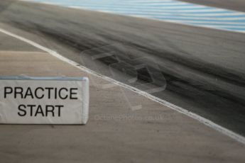 World © Octane Photographic Ltd. Eurocup Formula Renault 2.0 Championship testing. Jerez de la Frontera, Thursday 27th March 2014. Practice start area. Digital Ref :  0900cb1d7370