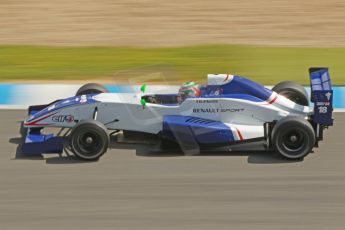 World © Octane Photographic Ltd. Eurocup Formula Renault 2.0 Championship testing. Jerez de la Frontera, Thursday 27th March 2014. Koiranen GP – Ignazia D’Agosto. Digital Ref : 0900cb1d7696