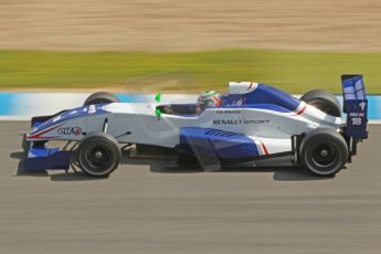 World © Octane Photographic Ltd. Eurocup Formula Renault 2.0 Championship testing. Jerez de la Frontera, Thursday 27th March 2014. Koiranen GP – Ignazia D’Agosto. Digital Ref :  0900cb1d7696