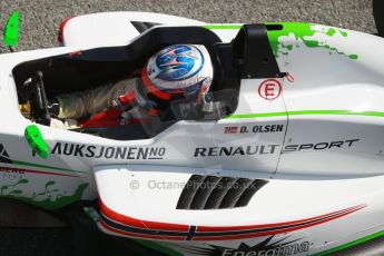 World © Octane Photographic Ltd. Eurocup Formula Renault 2.0 Championship testing. Jerez de la Frontera, Thursday 27th March 2014. Prema Powerteam – Dennis Olsen. Digital Ref : 0900cb1d7763