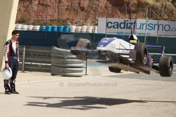 World © Octane Photographic Ltd. Eurocup Formula Renault 2.0 Championship testing. Jerez de la Frontera, Thursday 27th March 2014. Koiranen GP – Nicholas Surguladze. Digital Ref : 0900cb1d7792
