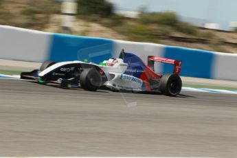 World © Octane Photographic Ltd. Eurocup Formula Renault 2.0 Championship testing. Jerez de la Frontera, Thursday 27th March 2014. Tech 1 Racing – Egor Orudzhev. Digital Ref :  0900cb1d7808