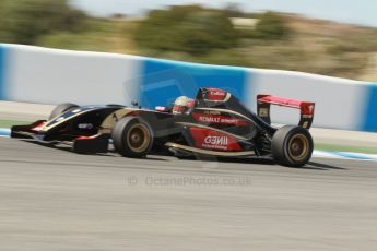 World © Octane Photographic Ltd. Eurocup Formula Renault 2.0 Championship testing. Jerez de la Frontera, Thursday 27th March 2014. ART Junior Team – Callan O’Keeffe. Digital Ref : 0900cb1d7848