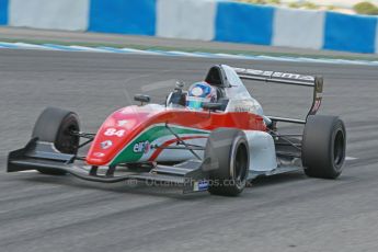 World © Octane Photographic Ltd. Eurocup Formula Renault 2.0 Championship testing. Jerez de la Frontera, Thursday 27th March 2014. Prema Powerteam – Andrew Tang. Digital Ref : 0900cb1d7950