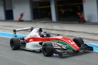 World © Octane Photographic Ltd. Eurocup Formula Renault 2.0 Championship testing. Jerez de la Frontera, Thursday 27th March 2014. Prema Powerteam – Alex Bosak. Digital Ref : 0900cb1d7976