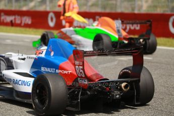 World © Octane Photographic Ltd. Eurocup Formula Renault 2.0 Championship testing. Jerez de la Frontera, Thursday 27th March 2014. JD Motorsport – Metevos Isaakyan and Manor MP Motorsports – Andrea Pizzitola. Digital Ref : 0900cb1d8104