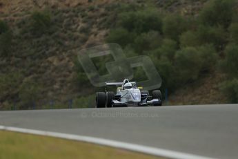 World © Octane Photographic Ltd. Eurocup Formula Renault 2.0 Championship testing. Jerez de la Frontera, Thursday 27th March 2014. Koiranen GP – Nicholas Surguladze. Digital Ref :  0900lb1d0250