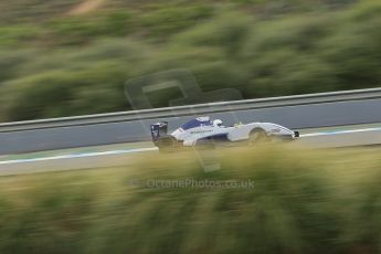World © Octane Photographic Ltd. Eurocup Formula Renault 2.0 Championship testing. Jerez de la Frontera, Thursday 27th March 2014. Koiranen GP – Nicholas Surguladze. Digital Ref : 0900lb1d0464