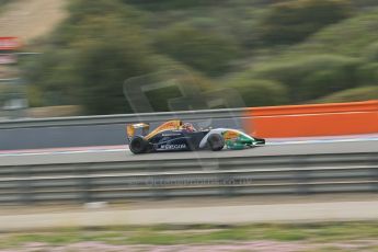 World © Octane Photographic Ltd. Eurocup Formula Renault 2.0 Championship testing. Jerez de la Frontera, Thursday 27th March 2014. Manor MP Motorsports – Steijn Schothorst. Digital Ref :  0900lb1d0604