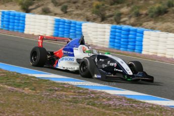 World © Octane Photographic Ltd. Eurocup Formula Renault 2.0 Championship testing. Jerez de la Frontera, Thursday 27th March 2014. Tech 1 Racing – Egor Orudzhev. Digital Ref :  0900lb1d0687