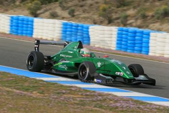 World © Octane Photographic Ltd. Eurocup Formula Renault 2.0 Championship testing. Jerez de la Frontera, Thursday 27th March 2014. Fortec Motorsports – Matt (Matthew) Parry. Digital Ref : 0900lb1d0695