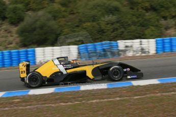 World © Octane Photographic Ltd. Eurocup Formula Renault 2.0 Championship testing. Jerez de la Frontera, Thursday 27th March 2014. Arta Engineering – Darius Oskoui. Digital Ref : 0900lb1d0712