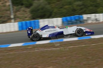 World © Octane Photographic Ltd. Eurocup Formula Renault 2.0 Championship testing. Jerez de la Frontera, Thursday 27th March 2014. Koiranen GP – Ignazia D’Agosto. Digital Ref : 0900lb1d0727