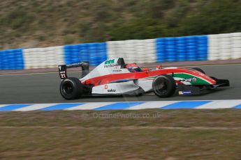 World © Octane Photographic Ltd. Eurocup Formula Renault 2.0 Championship testing. Jerez de la Frontera, Thursday 27th March 2014. Prema Powerteam – Hans Villemi. Digital Ref :  0900lb1d0737
