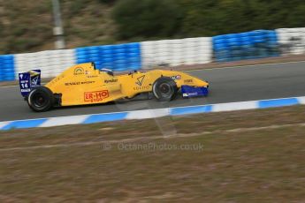 World © Octane Photographic Ltd. Eurocup Formula Renault 2.0 Championship testing. Jerez de la Frontera, Thursday 27th March 2014. Josef Kaufmann Racing – Gistav Malja. Digital Ref :  0900lb1d0747