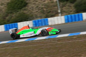 World © Octane Photographic Ltd. Eurocup Formula Renault 2.0 Championship testing. Jerez de la Frontera, Thursday 27th March 2014. Manor MP Motorsports – Andrea Pizzitola. Digital Ref : 0900lb1d0765