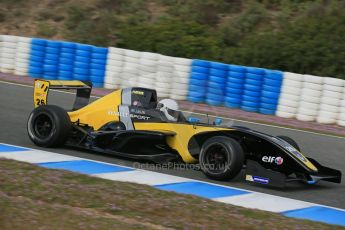 World © Octane Photographic Ltd. Eurocup Formula Renault 2.0 Championship testing. Jerez de la Frontera, Thursday 27th March 2014. Arta Engineering – James Allen. Digital Ref :  0900lb1d0825