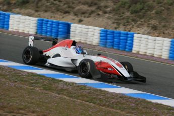 World © Octane Photographic Ltd. Eurocup Formula Renault 2.0 Championship testing. Jerez de la Frontera, Thursday 27th March 2014. ART Junior Team - Aureilen Panis. Digital Ref :  0900lb1d0829