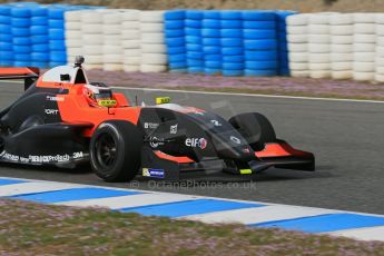 World © Octane Photographic Ltd. Eurocup Formula Renault 2.0 Championship testing. Jerez de la Frontera, Thursday 27th March 2014. Tech 1 Racing – Vasily Romanov. Digital Ref :  0900lb1d0847