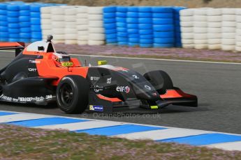 World © Octane Photographic Ltd. Eurocup Formula Renault 2.0 Championship testing. Jerez de la Frontera, Thursday 27th March 2014. Tech 1 Racing – Vasily Romanov. Digital Ref : 0900lb1d0847