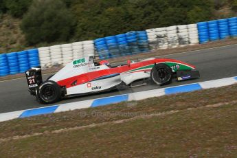 World © Octane Photographic Ltd. Eurocup Formula Renault 2.0 Championship testing. Jerez de la Frontera, Thursday 27th March 2014. Prema Powerteam – Hans Villemi. Digital Ref :  0900lb1d0872