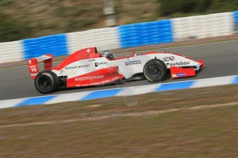 World © Octane Photographic Ltd. Eurocup Formula Renault 2.0 Championship testing. Jerez de la Frontera, Thursday 27th March 2014. Josef Kaufmann Racing – Kevin Joerg. Digital Ref : 0900lb1d0892