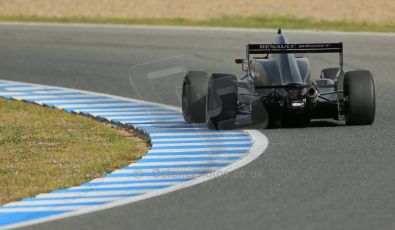 World © Octane Photographic Ltd. Eurocup Formula Renault 2.0 Championship testing. Jerez de la Frontera, Thursday 27th March 2014 – Alexander Albon. KTR. Digital Ref :  0900lb1d0982
