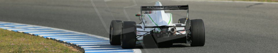 World © Octane Photographic Ltd. Eurocup Formula Renault 2.0 Championship testing. Jerez de la Frontera, Thursday 27th March 2014. Tech 1 Racing – Anthoine Hubert. Digital Ref :   0900lb1d0989