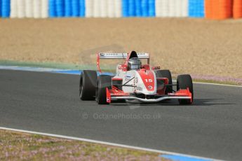World © Octane Photographic Ltd. Eurocup Formula Renault 2.0 Championship testing. Jerez de la Frontera, Thursday 27th March 2014. Josef Kaufmann Racing – Kevin Joerg. Digital Ref : 0900lb1d1039