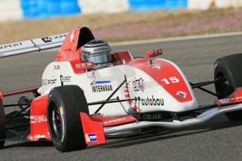 World © Octane Photographic Ltd. Eurocup Formula Renault 2.0 Championship testing. Jerez de la Frontera, Thursday 27th March 2014. Josef Kaufmann Racing – Kevin Joerg. Digital Ref : 0900lb1d1043