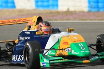 World © Octane Photographic Ltd. Eurocup Formula Renault 2.0 Championship testing. Jerez de la Frontera, Thursday 27th March 2014. Manor MP Motorsports – Steijn Schothorst. Digital Ref :  0900lb1d1054