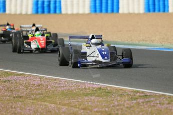 World © Octane Photographic Ltd. Eurocup Formula Renault 2.0 Championship testing. Jerez de la Frontera, Thursday 27th March 2014. Koiranen GP – Nicholas Surguladze. Digital Ref : 0900lb1d1073